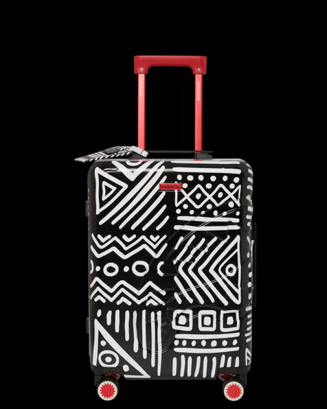 Sprayground A.I.8 AFRICAN INTELLIGENCE - ORIGIN STORY SHARKNAUTICS HARDSHELL CARRY-ON LUGGAGE Sale