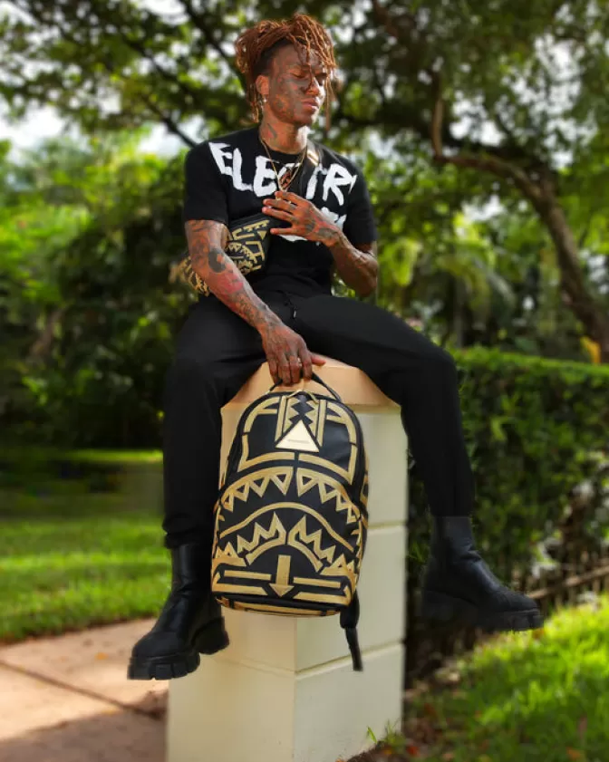 Sprayground BACKPACKS*A.I.8 AFRICAN INTELLIGENCE PATH TO THE FUTURE II BACKPACK (DLXV)