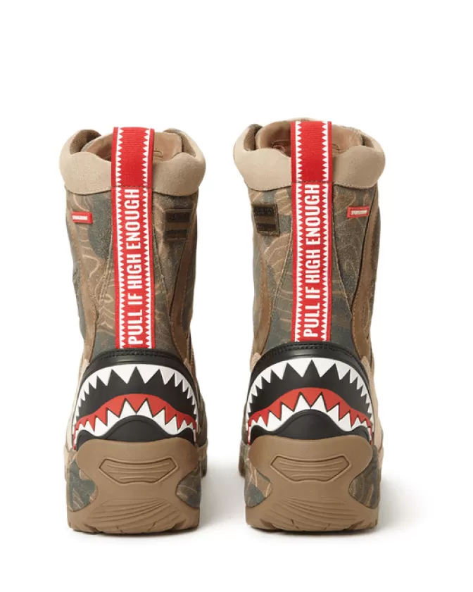Sprayground BOOTS*CAMO TERRAIN FUERZA COBRA PARATROOPER BOOTS - MADE IN COLOMBIA NUMBERED 1/280 PAIRS