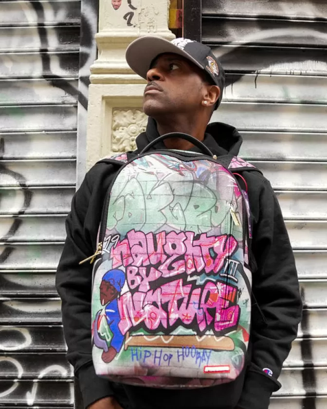 Sprayground BACKPACKS*NAUGHTY BY NATURE HIP HOP HOORAY 30TH ANNIVERSARY COLLAB BACKPACK