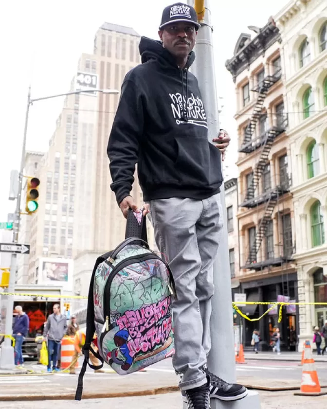 Sprayground BACKPACKS*NAUGHTY BY NATURE HIP HOP HOORAY 30TH ANNIVERSARY COLLAB BACKPACK