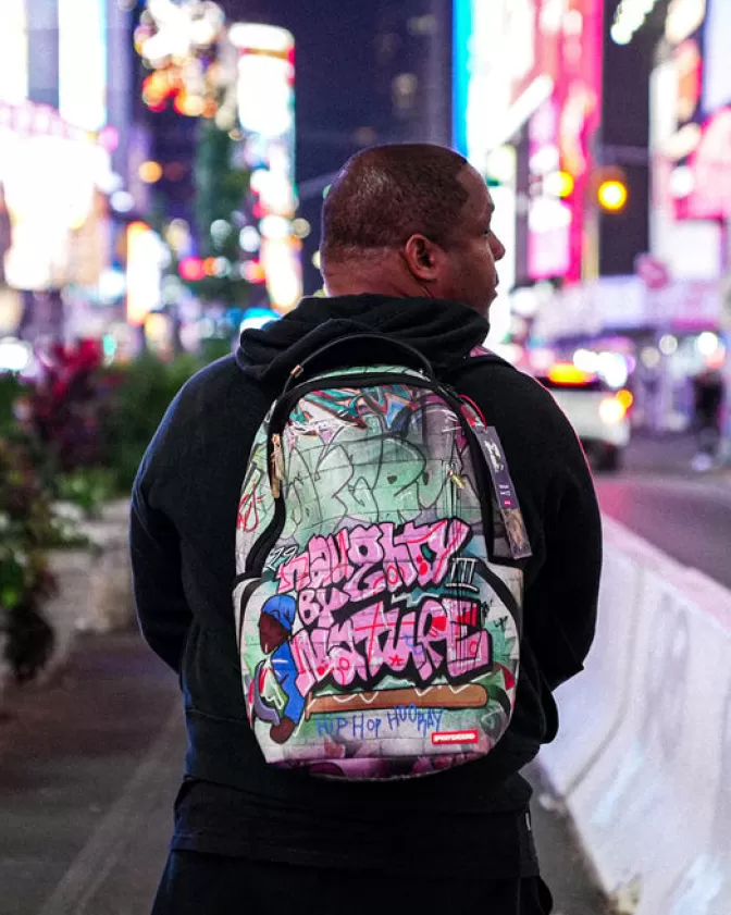 Sprayground BACKPACKS*NAUGHTY BY NATURE HIP HOP HOORAY 30TH ANNIVERSARY COLLAB BACKPACK