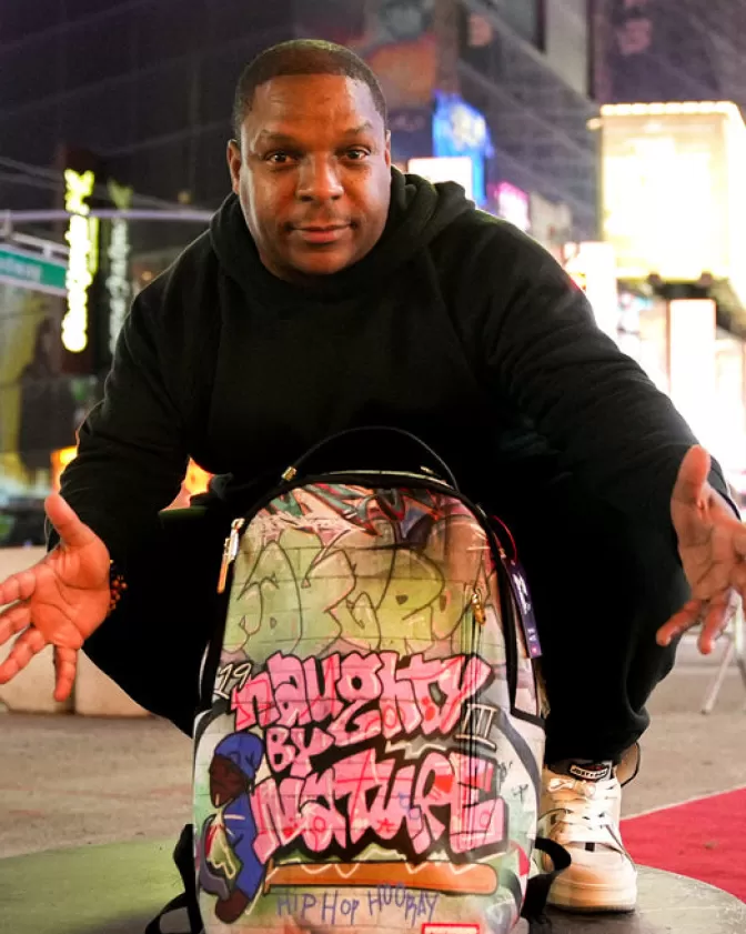 Sprayground BACKPACKS*NAUGHTY BY NATURE HIP HOP HOORAY 30TH ANNIVERSARY COLLAB BACKPACK