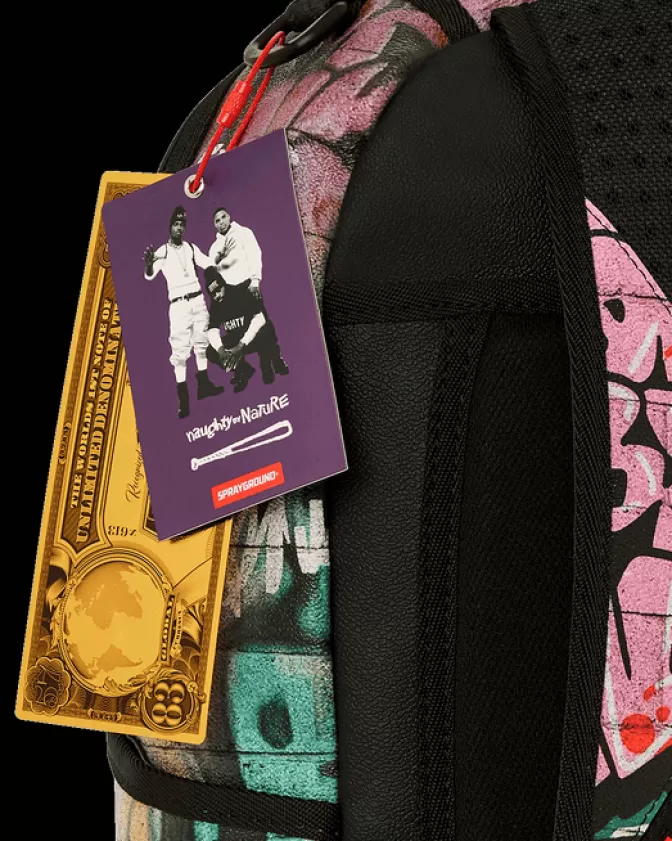 Sprayground BACKPACKS*NAUGHTY BY NATURE HIP HOP HOORAY 30TH ANNIVERSARY COLLAB BACKPACK