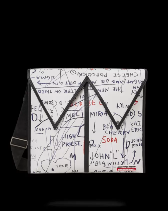 Sprayground SLINGS | CROSSBODYS*OFFICIAL BASQUIAT UNTITLED (CHEESE POPCORN) 1983 SLING MESSENGER