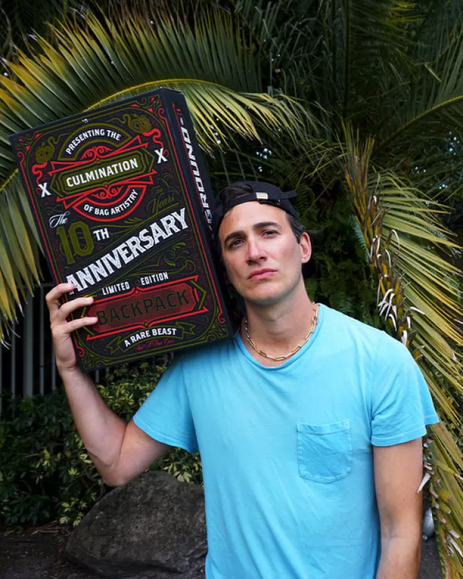 Sprayground BACKPACKS*THE 10 YEAR HUSTLE BACKPACK. MYSTERY BOX. NUMBERED 1 OF 100